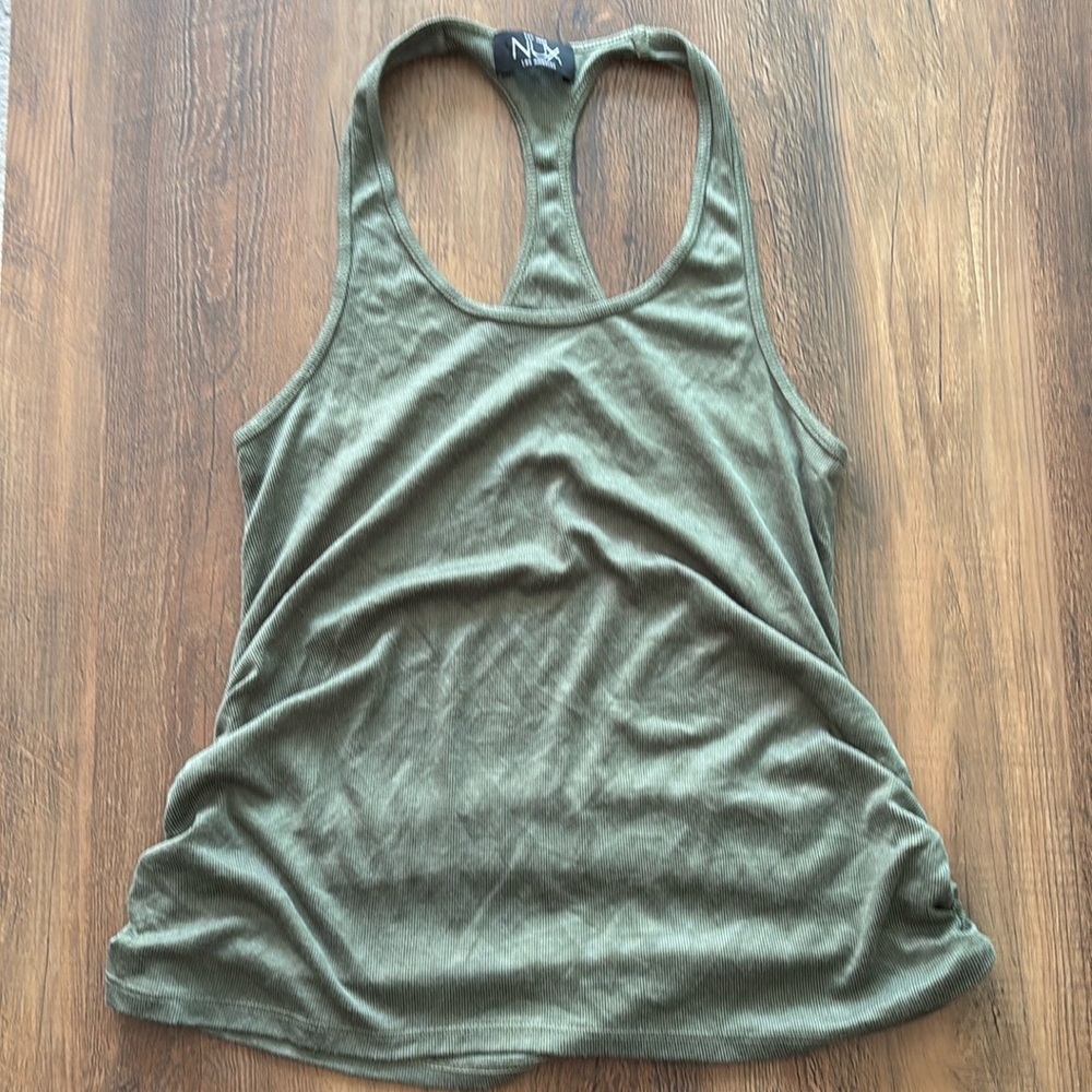 Nux racerback tank top S